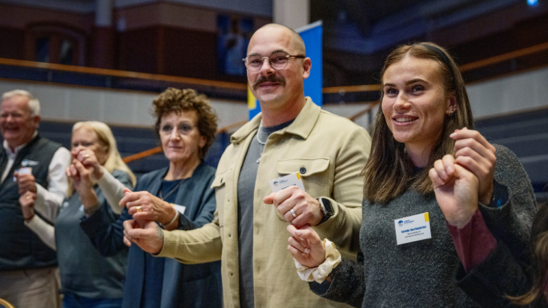 I fokus: Gudrun Ekblom, Sebastian Stark och Cornelia Thun Sandström. Foto: Bildbyrån.