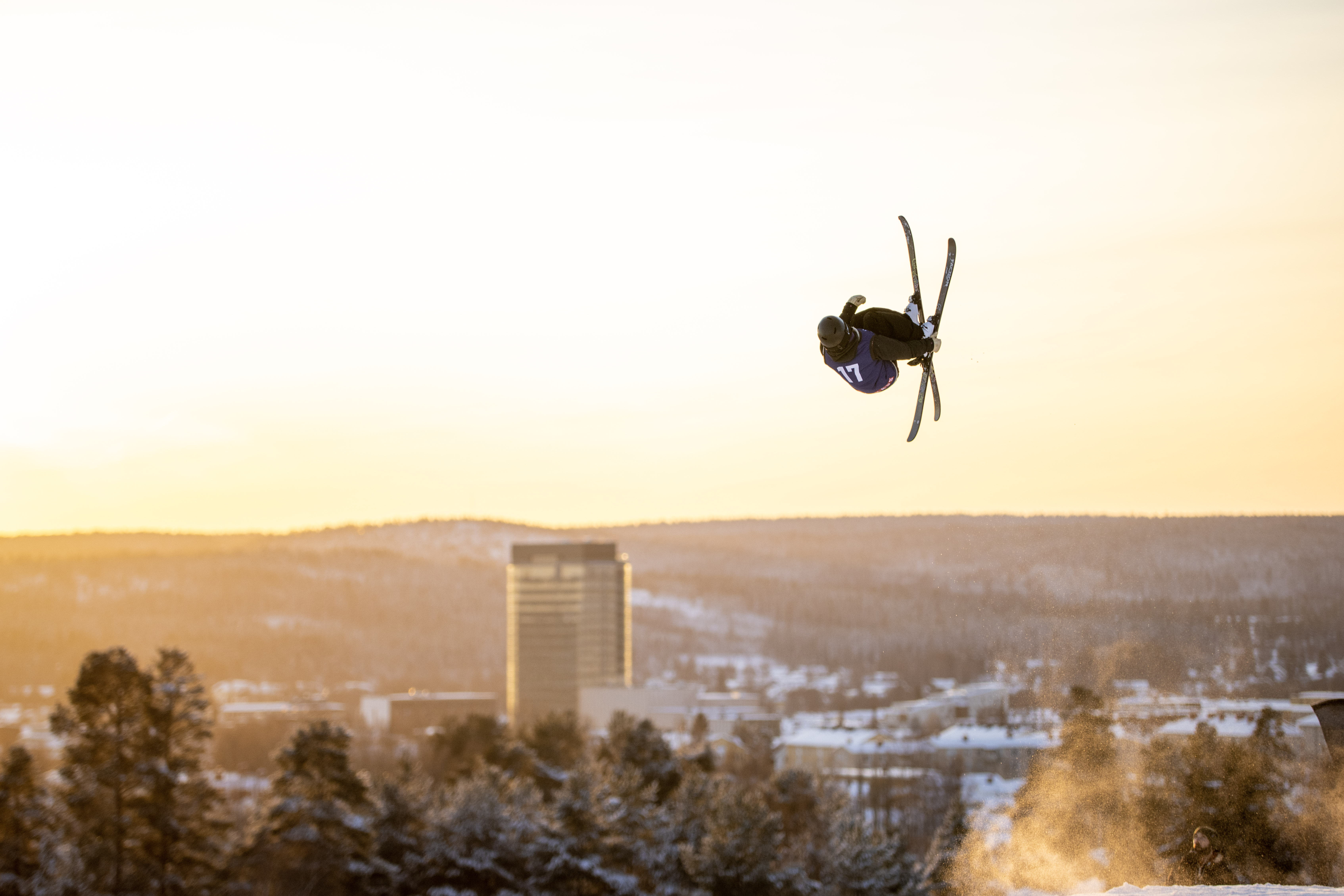 Skelleftea Big Air, Hugo Aspehult, foto: Erik Lundqvist