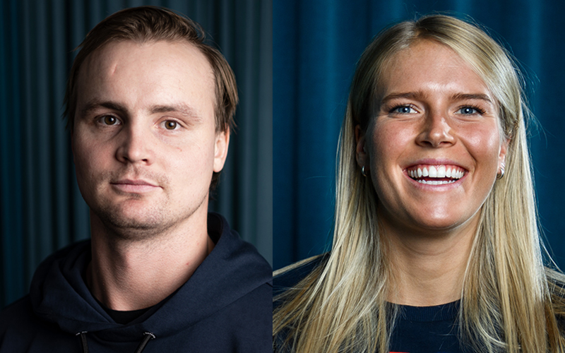 Felix Monsén och Lisa Hörnblad ordnar sitt eget fartläger inför Guldhjälmen.