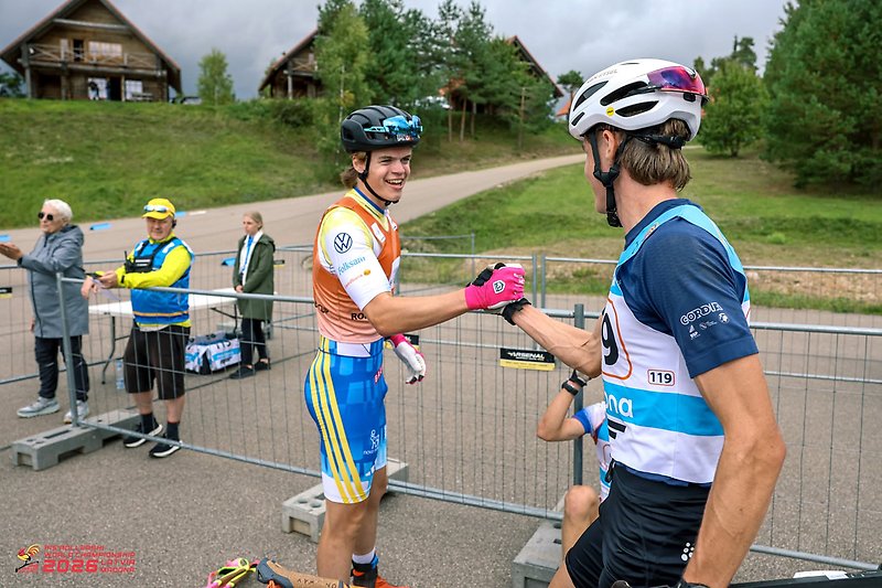 Ville Jutterdal blev trea på öppningsdistansen.